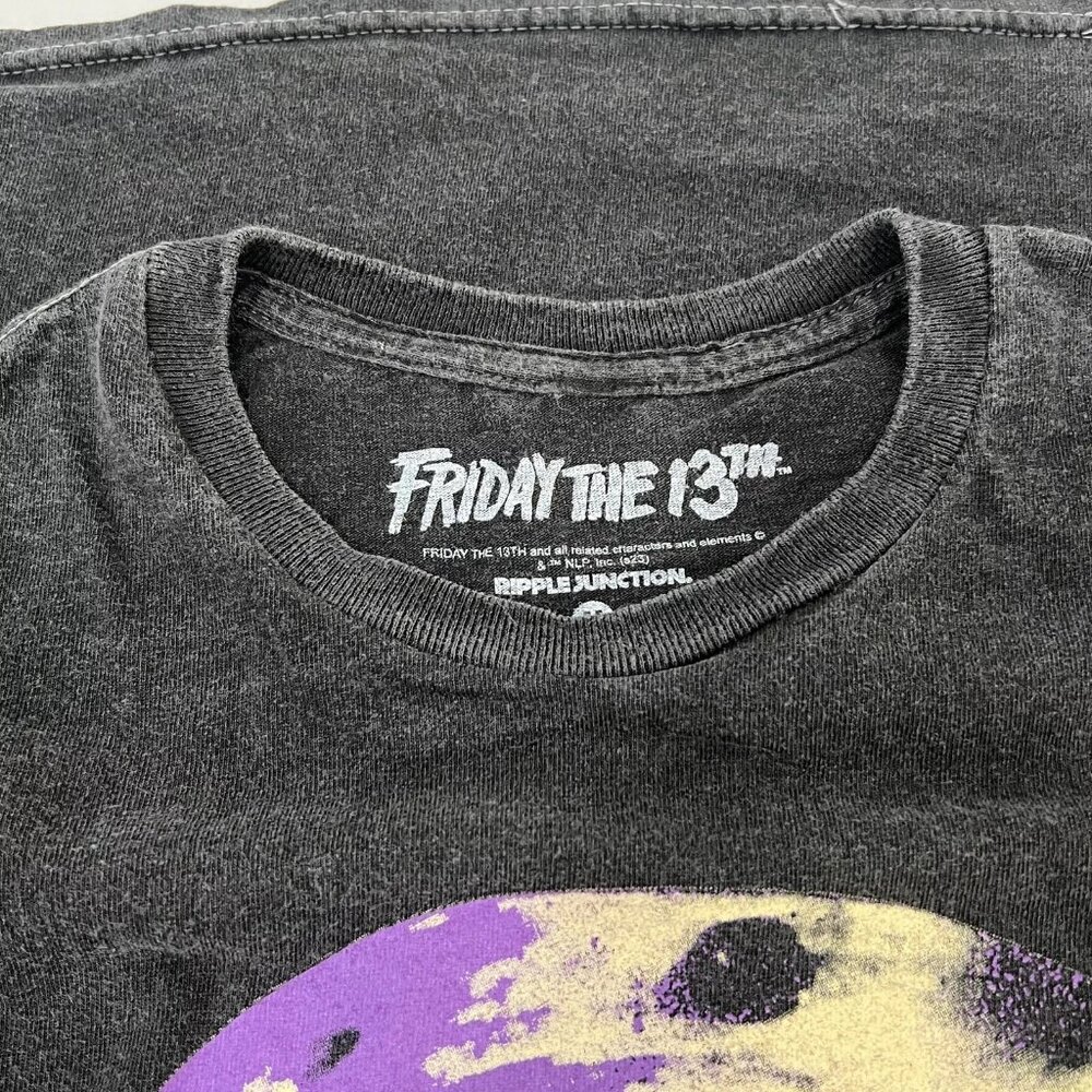 Bloody Disgusting T-Shirt "Jason Voorhees" Mineral Black - Picture 3 of 4